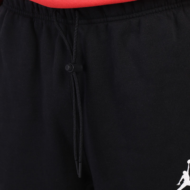 мужские черные брюки Jordan Jumpman Air Fleece Trousers CK6694-010 - цена, описание, фото 4